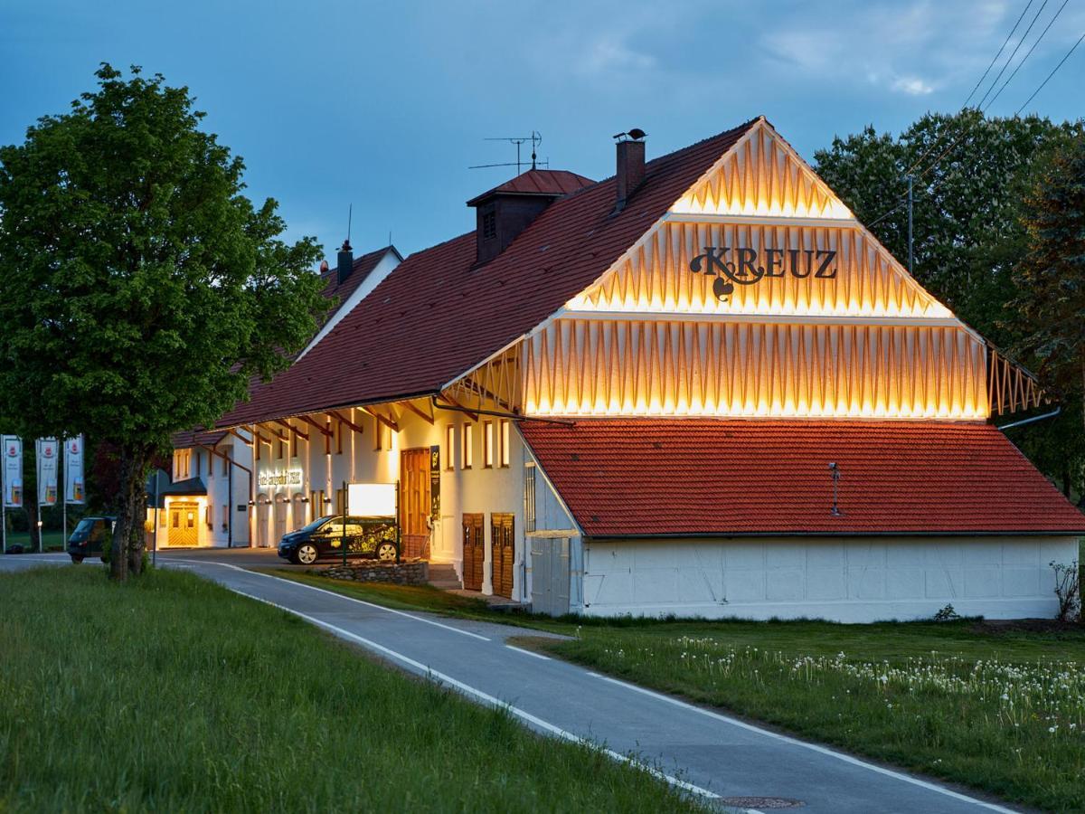 Hotel-Landgasthof Kreuz Bad Waldsee Esterno foto